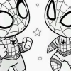Khám Phá Thế Giới Siêu Nhân: Tranh Tô Màu Spider-Man Cho Bé Sáng Tạo