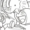 Khám phá thế giới tranh tô màu Doremon chibi đáng yêu cho bé