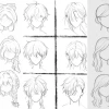Hướng dẫn vẽ tóc anime chi tiết từng bước chuẩn chuyên gia