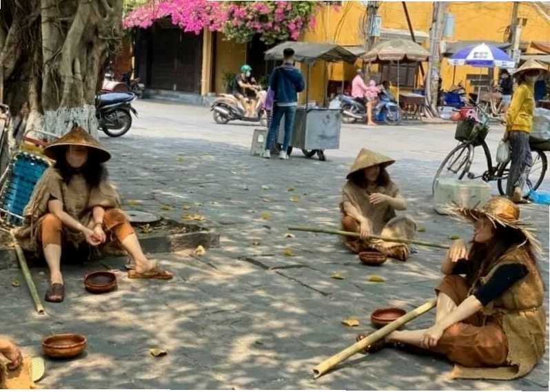 Ảnh ăn xin hài hước với nhiều góc nhìn khác nhau