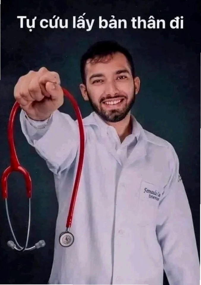 Ảnh meme còn cứu được không đùa đâu nha, thể hiện sự hài hước khi đối mặt tình huống khó khăn