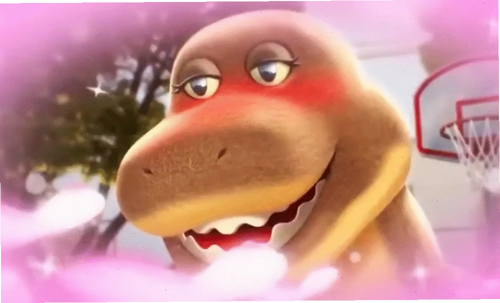 Barney The Dinosaur meme Gumball