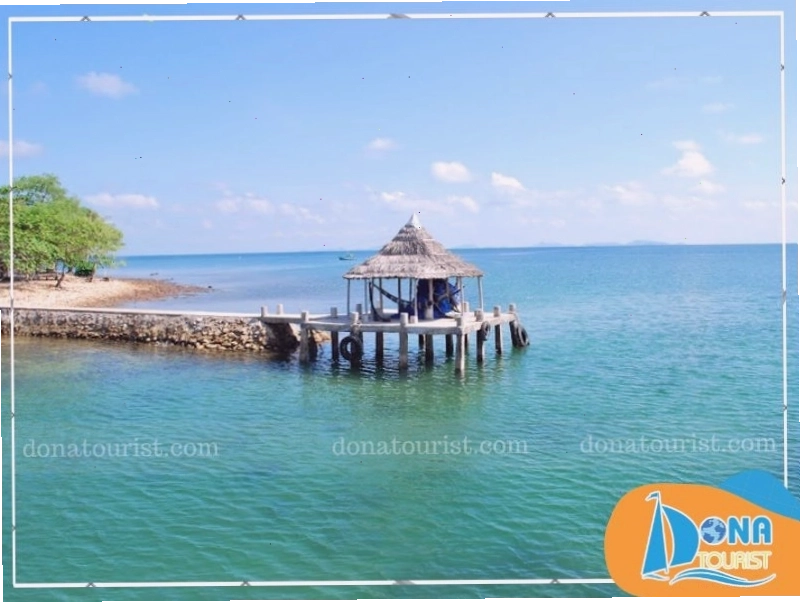 Biển Hà Tiên với thời tiết nắng đẹp thuận lợi cho du lịch