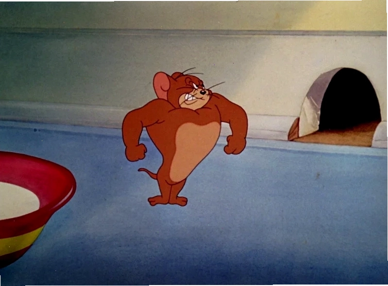 Bộ sưu tập meme chuột jerry thể hiện sự sợ hãi tột độ