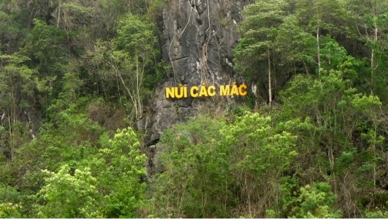 Cảnh quan núi non trùng điệp tại Cao Bằng