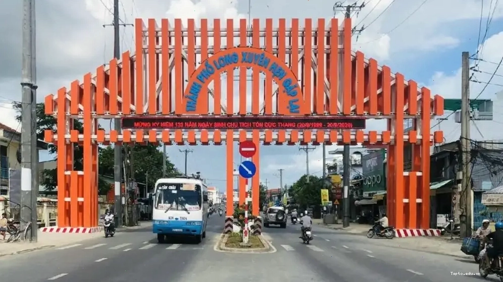 Cáp treo Núi Sam Châu Đốc nhìn từ trên cao