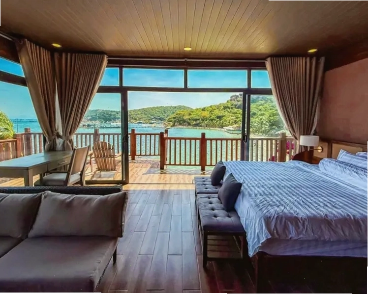Chi tiết về Hang Đá Bungalow tại khu du lịch sinh thái Sao Biển