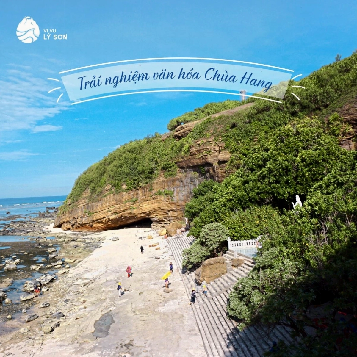 Chùa Hang nằm dưới chân Núi Thới Lới