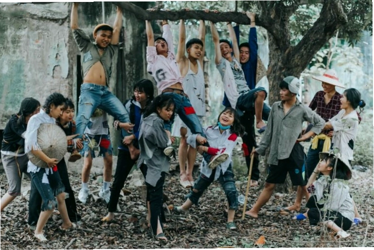 Hình ảnh ăn xin hài hước theo phong cách hội cái bang