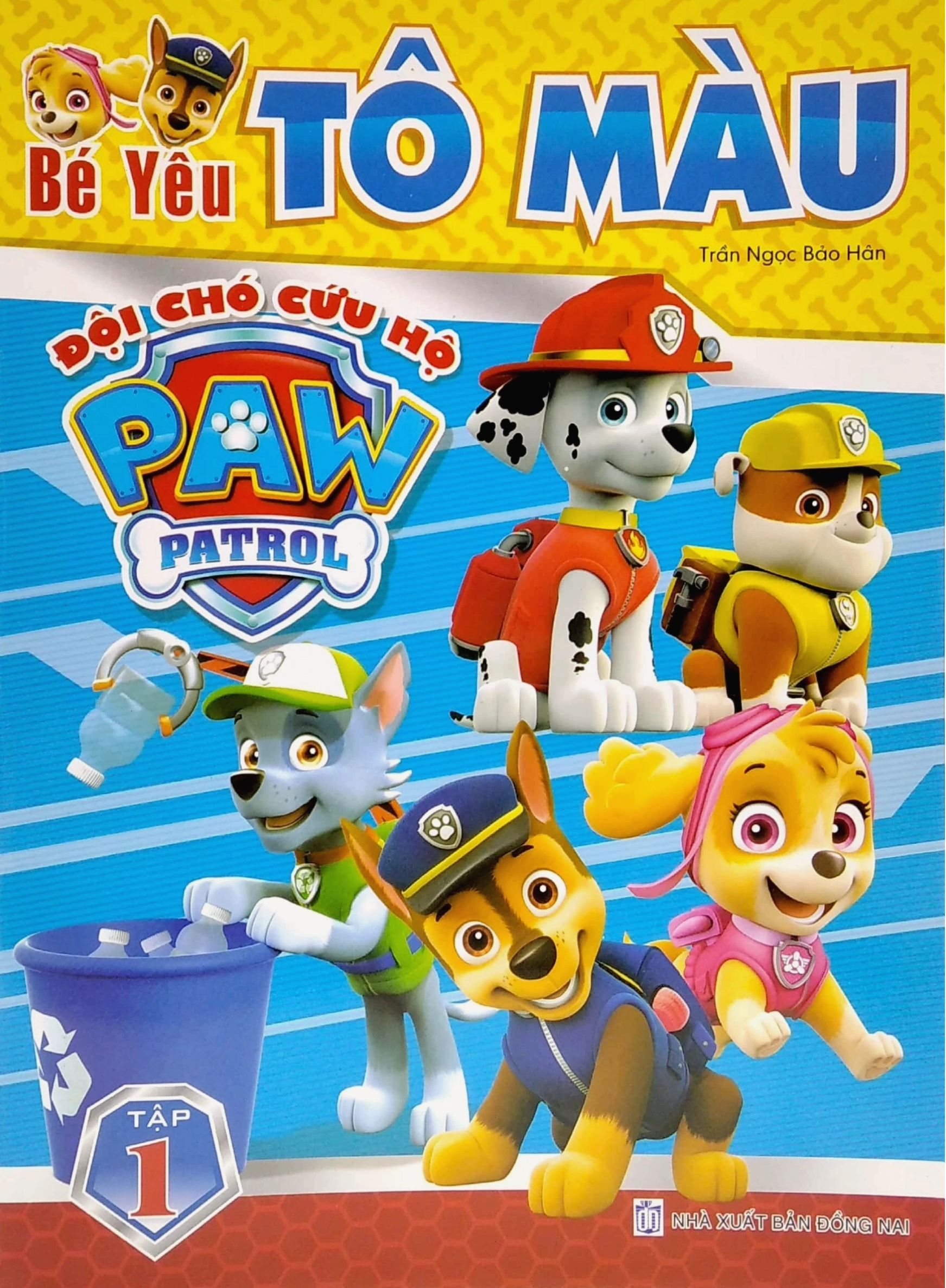 Hình ảnh một chú chó cứu hộ Paw Patrol đang làm nhiệm vụ