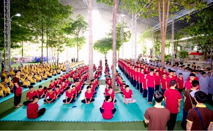 Hoạt động ý nghĩa tại chùa Phát Quang, núi Dinh
