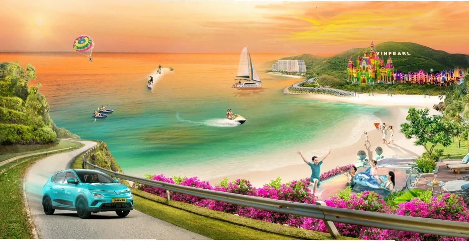 Khung cảnh biển Đà Nẵng về đêm
