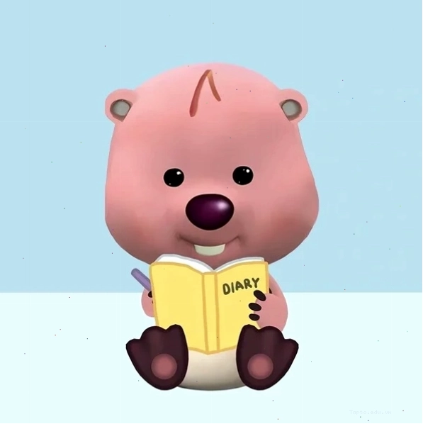 Loopy meme đang đọc sách