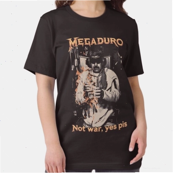 Megaduro Not War Yes Pis Political Parody designed and sold by Huskyii.