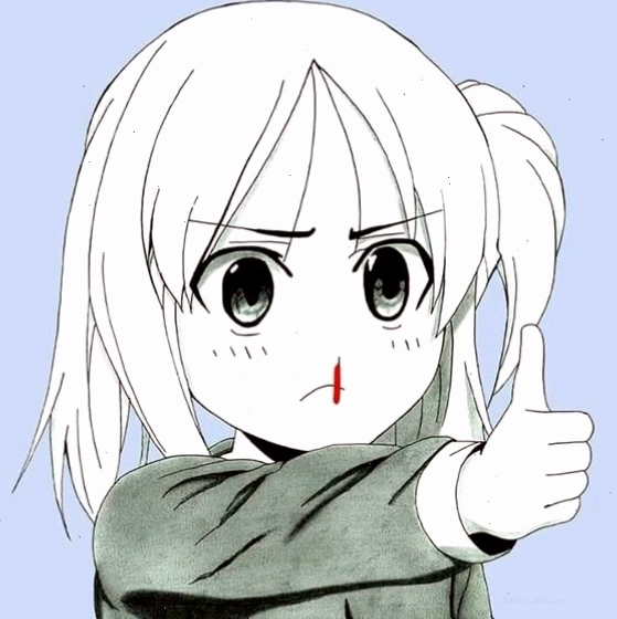 Meme anime với biểu cảm thích thú