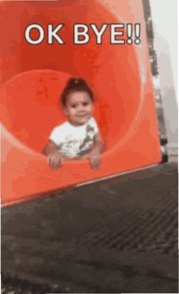Meme bye với nhân vật hoạt hình ngộ nghĩnh