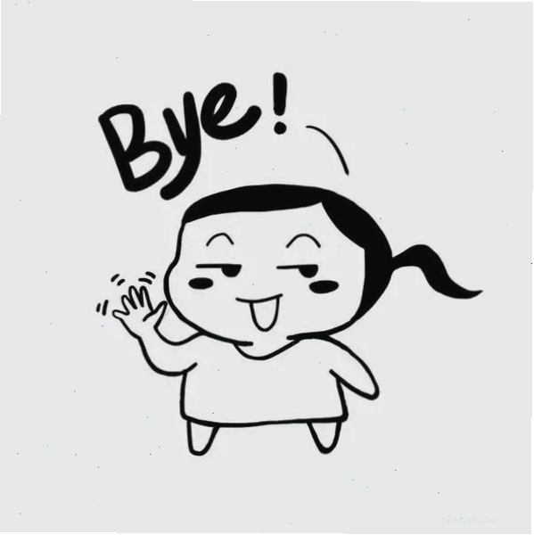 Meme bye với phong cách anime