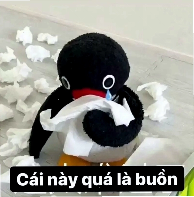 Meme khóc hot trend trên mạng xã hội