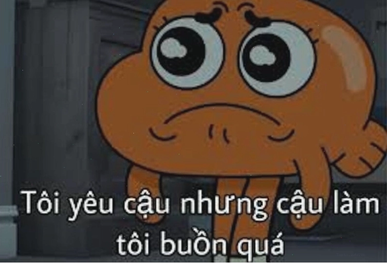 Meme tình yêu diễn tả tâm trạng nhớ nhung
