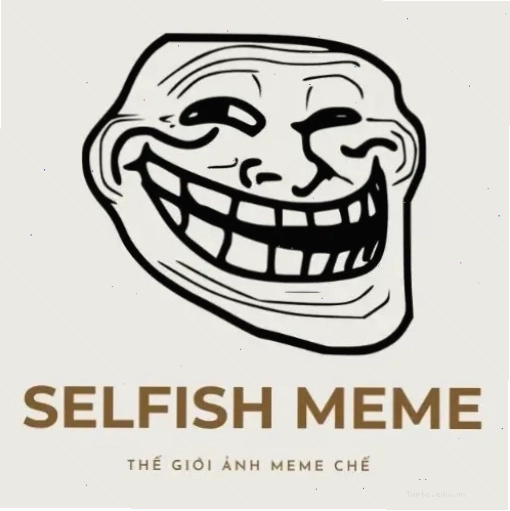 Meme về sự ích kỷ có hình ảnh chú mèo