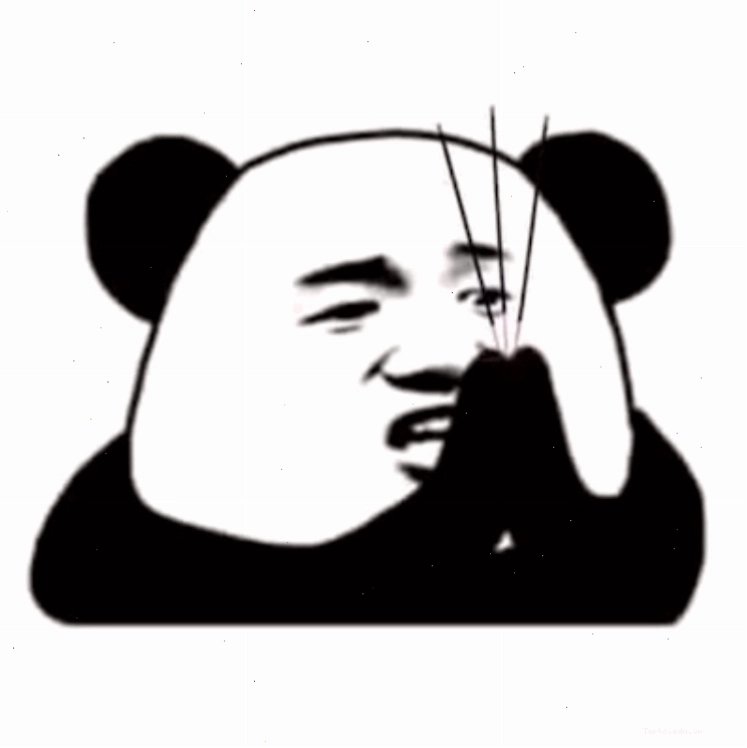 Một meme gấu trúc hài khác