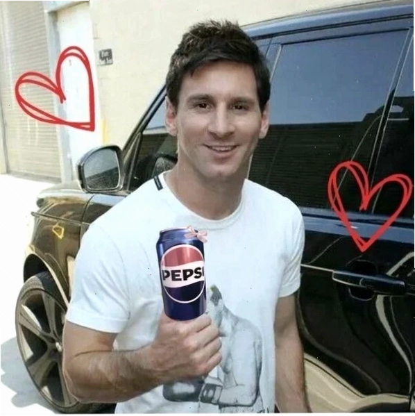 Pepsi Messi meme