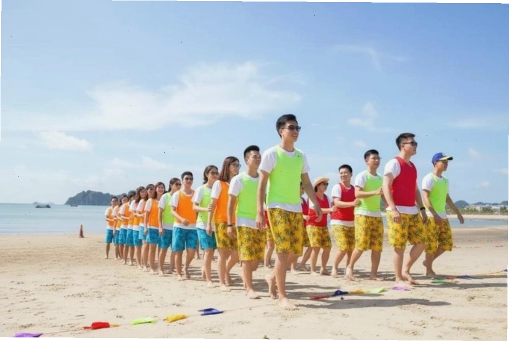 Team building tại bãi C Sầm Sơn