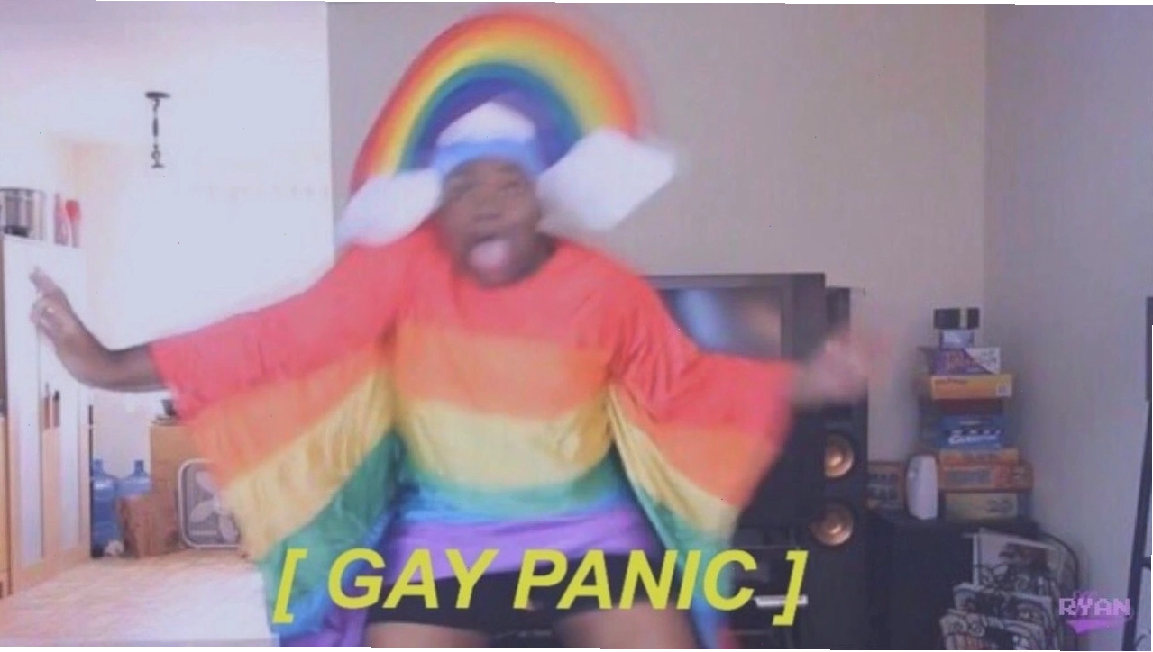 The gay panic meme