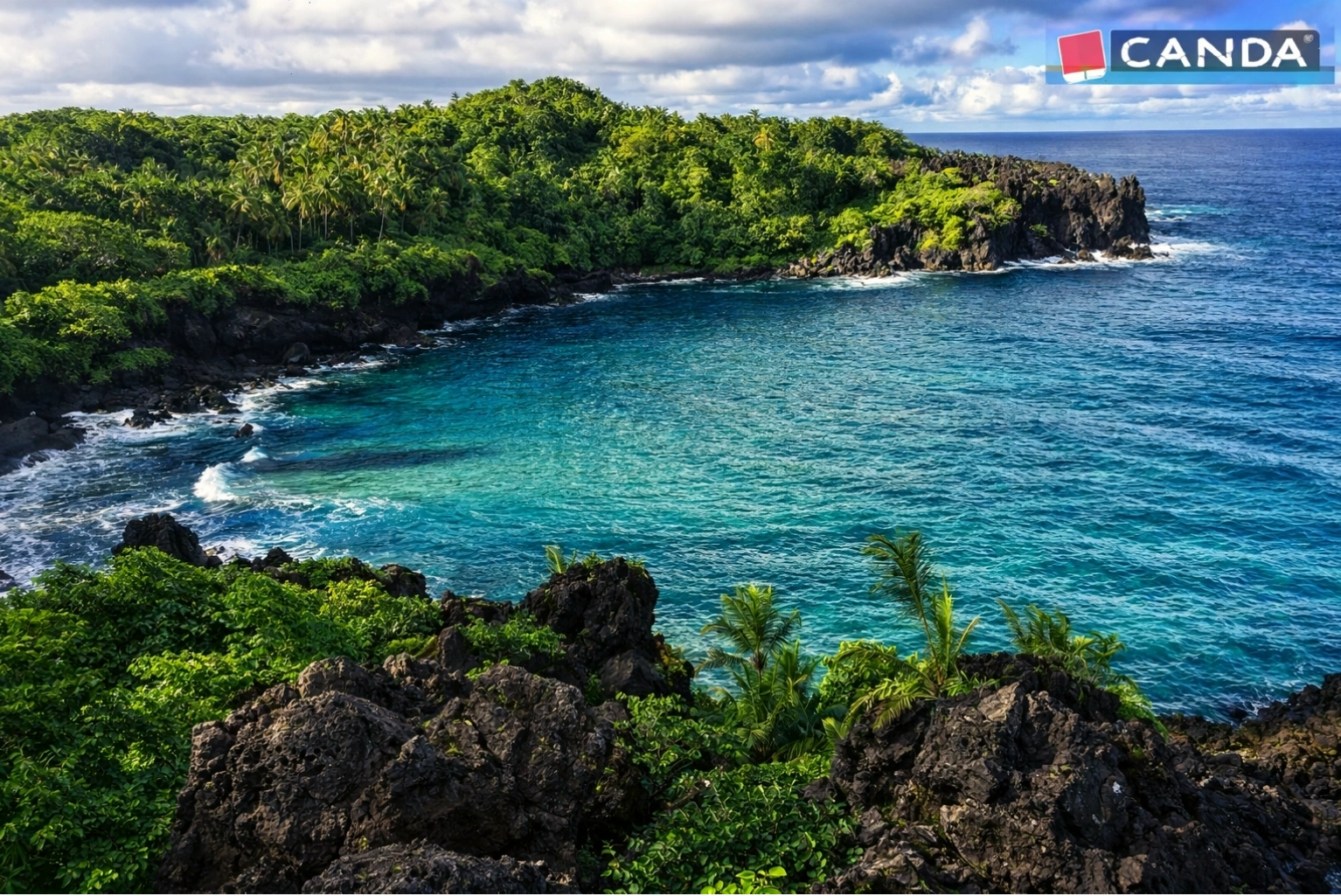 Toàn cảnh đảo Maui Hawaii nhìn từ trên cao