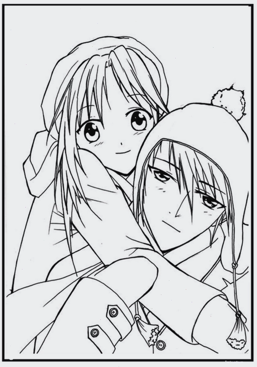 Tranh tô màu anime nam với phong cách cá tính