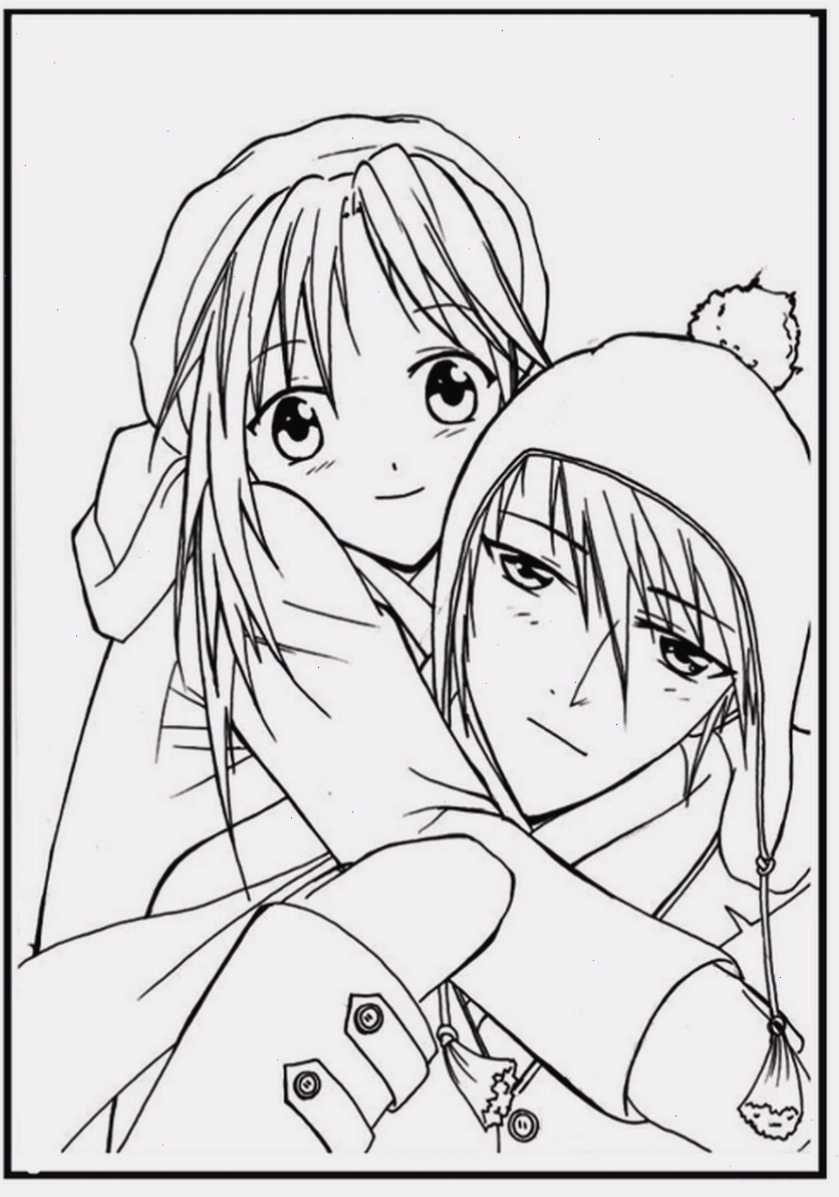 Tranh tô màu anime nữ phong cách mạnh mẽ, cá tính