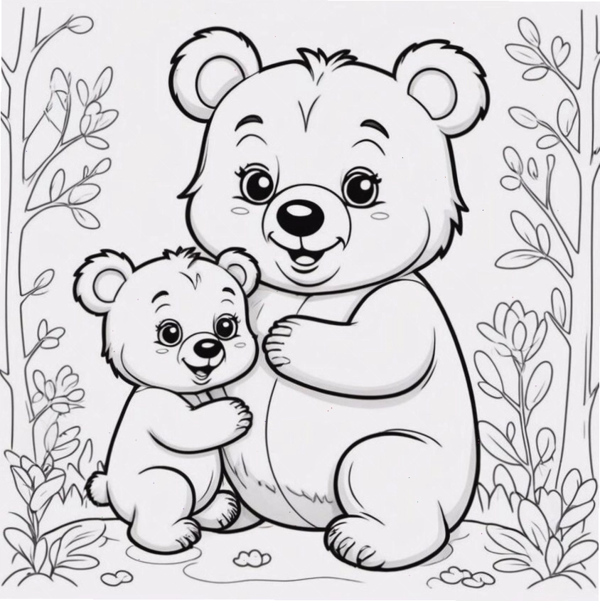 Tranh tô màu chú bạch tuộc ngộ nghĩnh