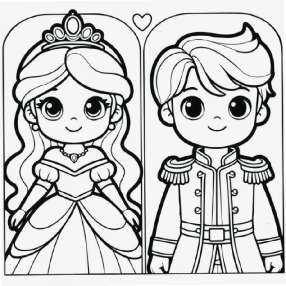 Tranh tô màu công chúa Disney Belle