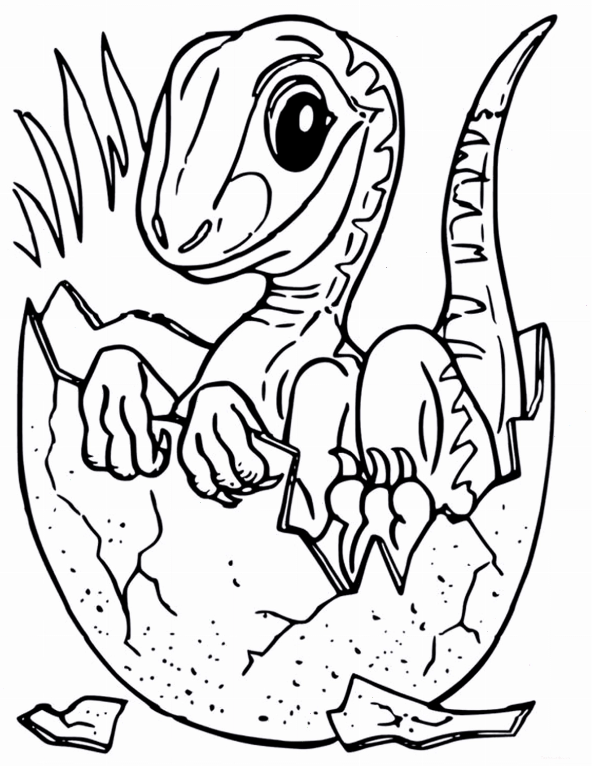 Tranh tô màu khủng long Brachiosaurus với cổ dài và thân hình to lớn