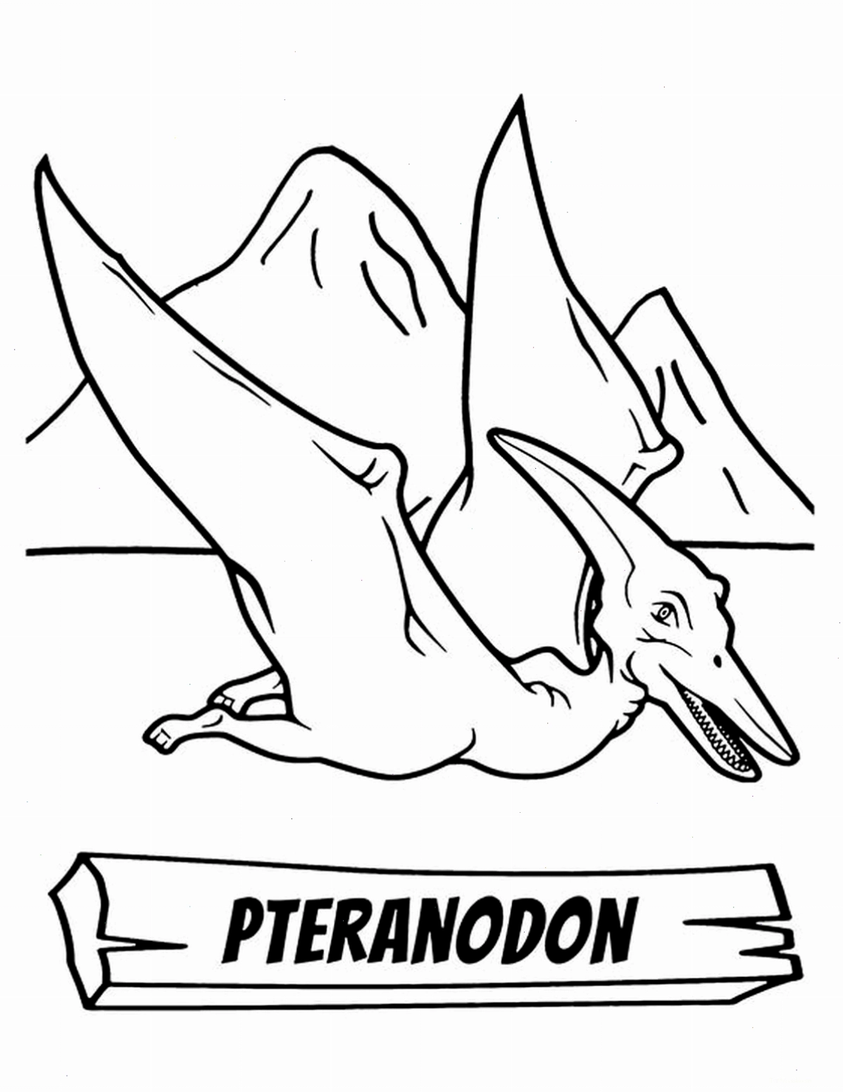Tranh tô màu khủng long Iguanodon với ngón cái có gai