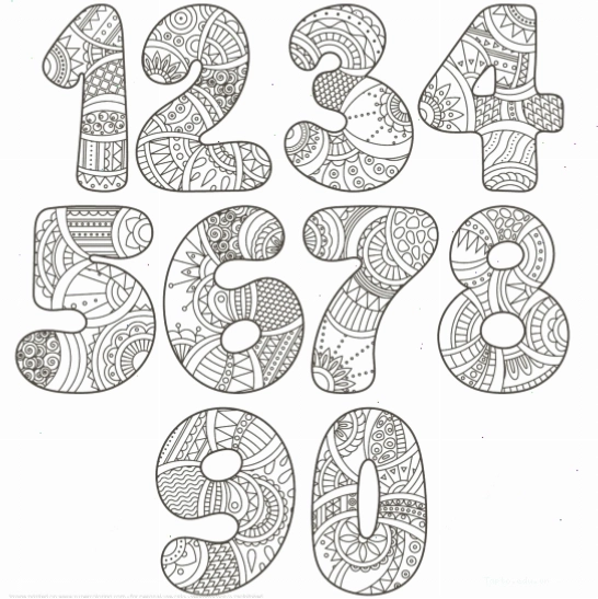 Tranh tô màu số 3 theo phong cách Zentangle phức tạp