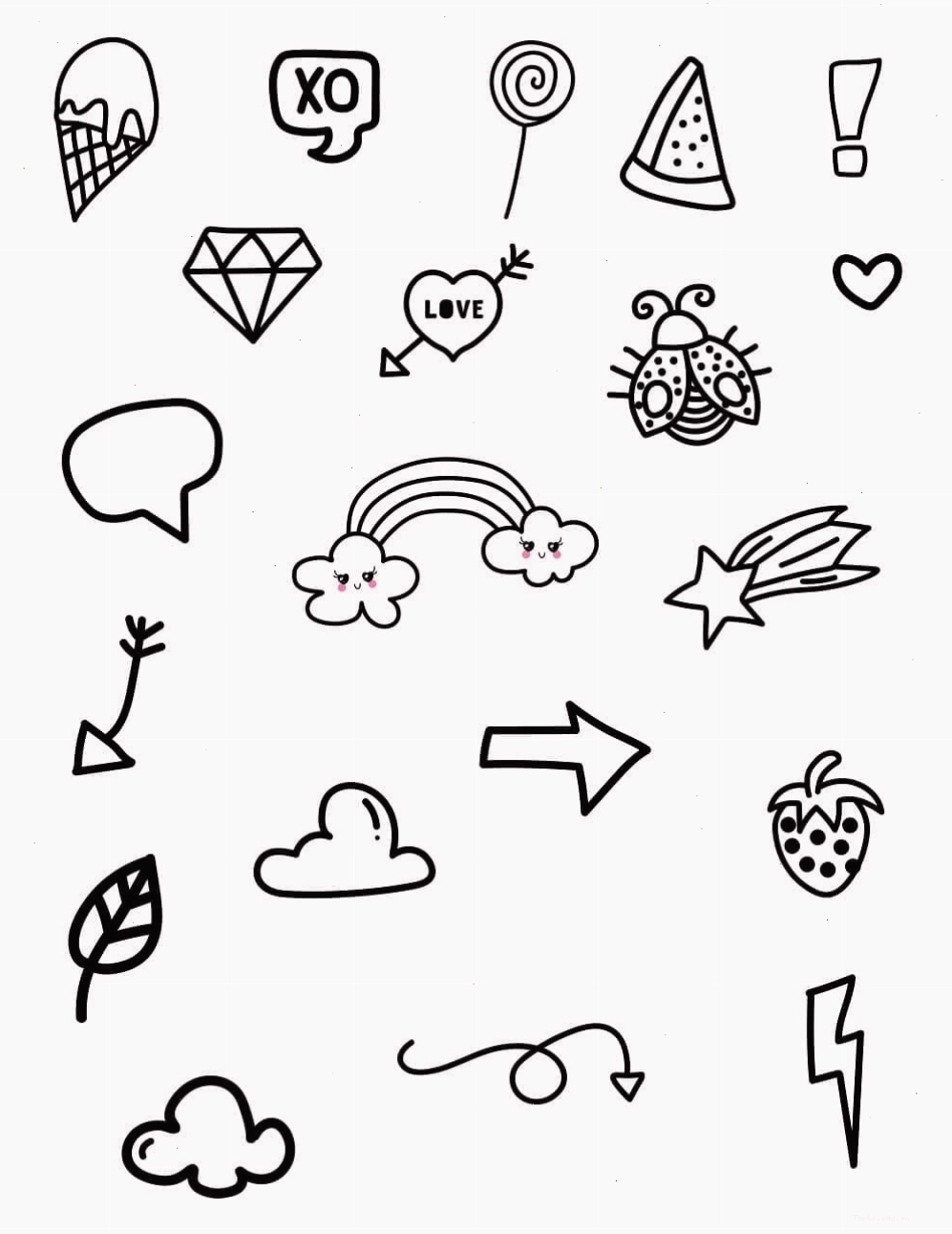 Tranh tô màu sticker dán đơn giản và dễ thương