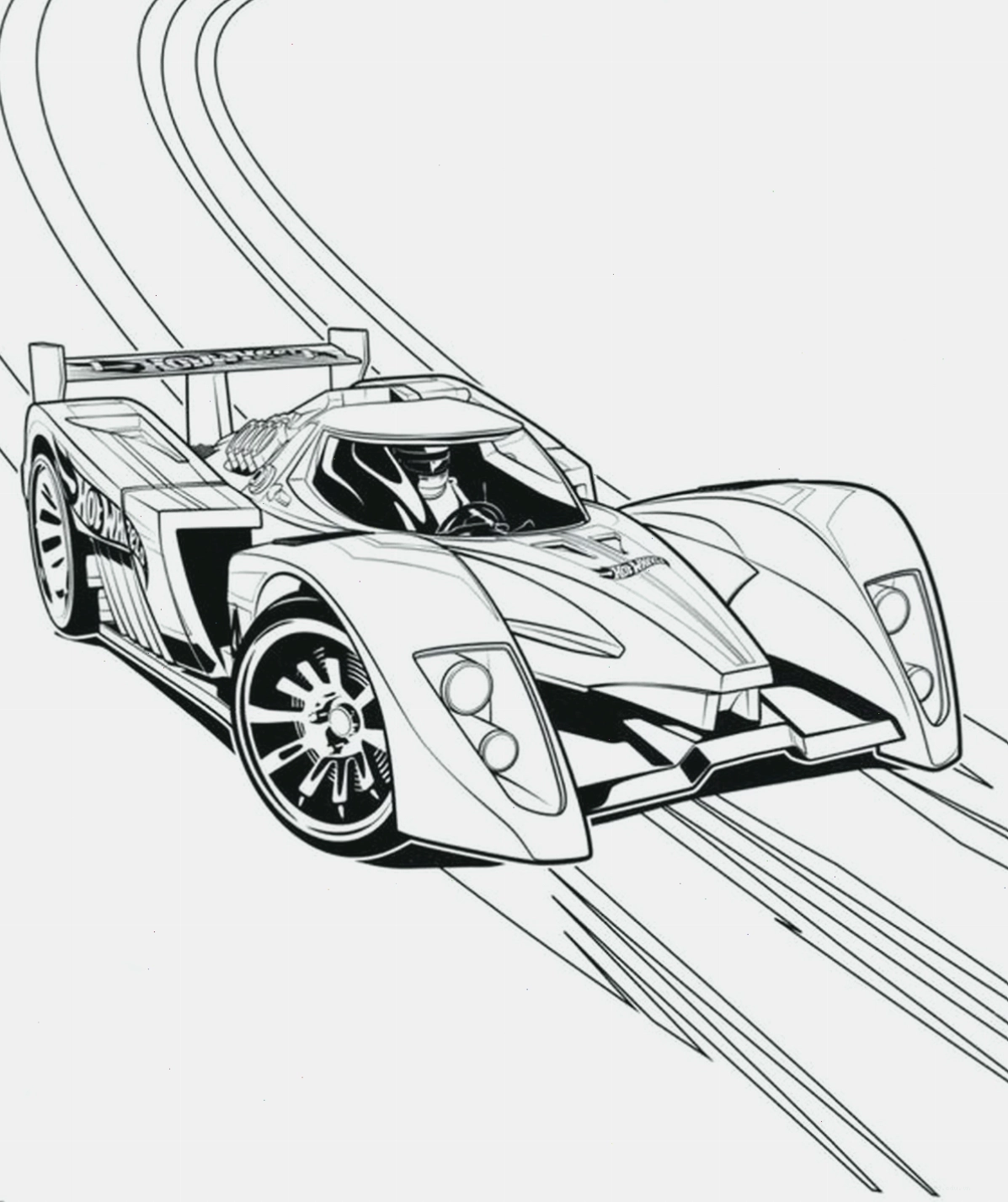 Tranh tô màu xe ô tô Lamborghini màu đỏ