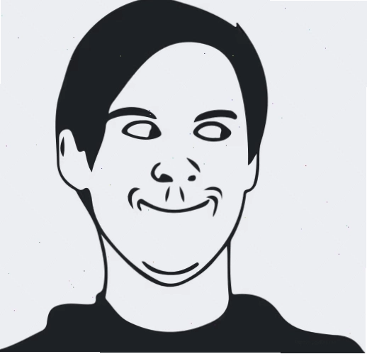 Troll Face Meme - Biểu cảm khuôn mặt troll phổ biến trên internet