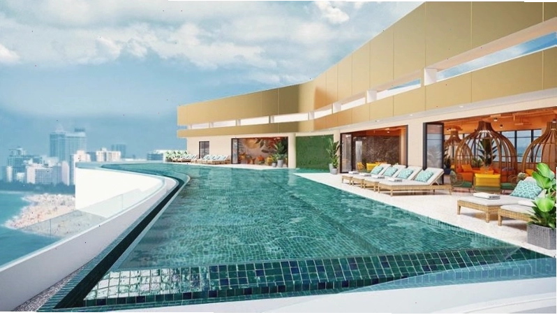 View biển đẹp từ phòng khách sạn VIAS Hotel