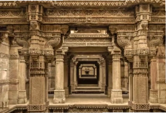 A vibrant street scene in Ahmedabad a popular destination