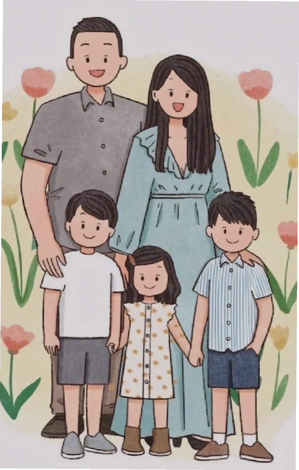 ảnh chibi các vật dụng gia đình chủ đề mùa đông