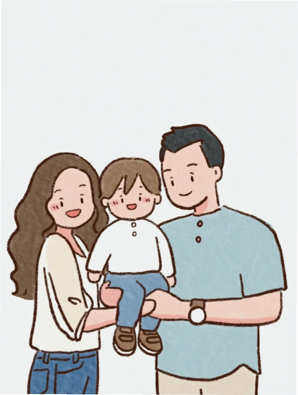 ảnh chibi các vật dụng gia đình phong cách hiện đại