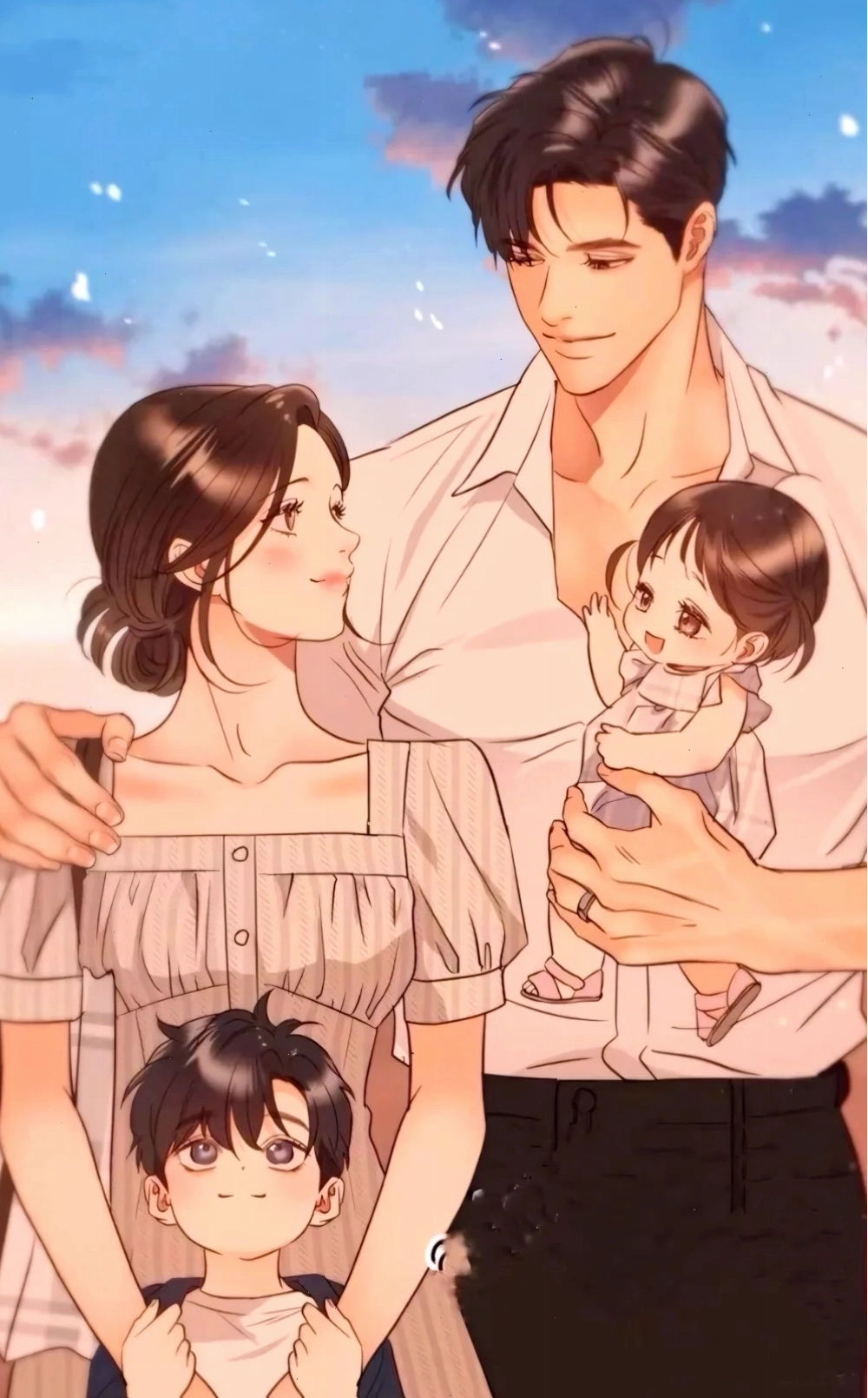 ảnh chibi các vật dụng gia đình trong phòng ngủ