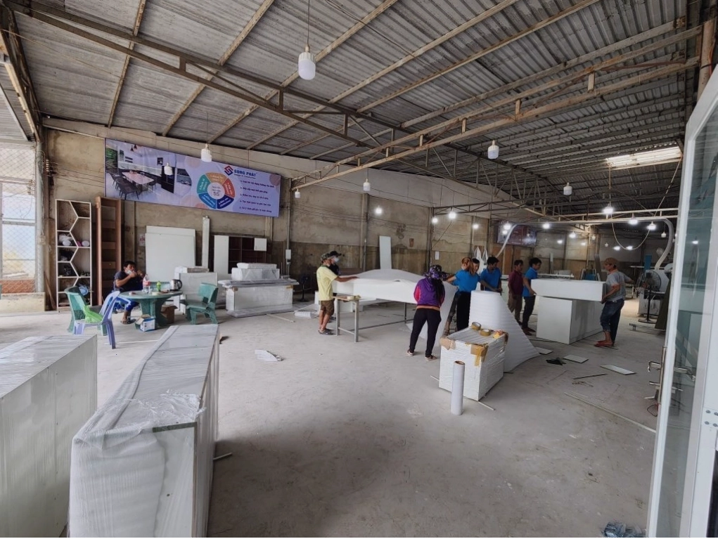 Đội ngũ nhân công dày dặn kinh nghiệm trong lĩnh vực gia công