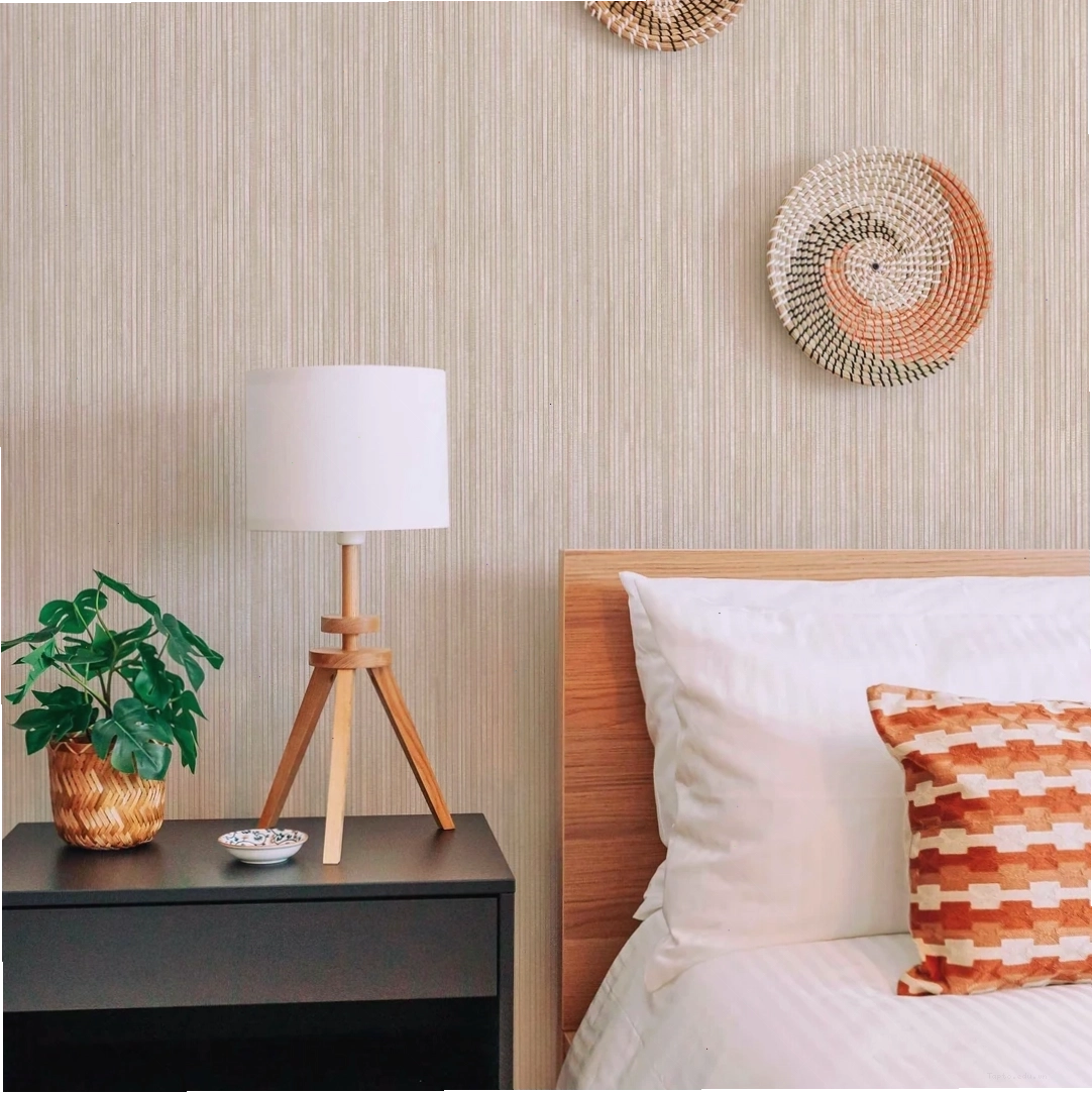 Neutral textured sand wallpaper detail