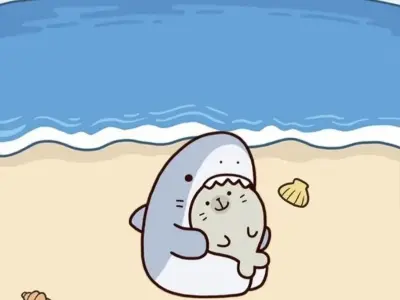 Tổng hợp ảnh cá mập chibi đẹp nhất dành cho mọi lứa tuổi