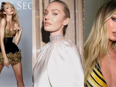 Hình ảnh Candice Swanepoel gây ấn tượng trên thảm đỏ
