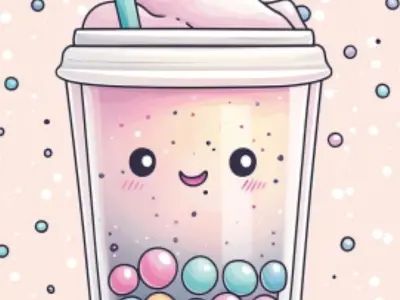 Những ảnh chibi trà sữa cute khiến bạn mê mẩn ngay