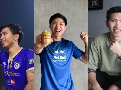 Hình ảnh Đoàn Văn Hậu rực sáng trên sân cỏ đầy năng lượng
